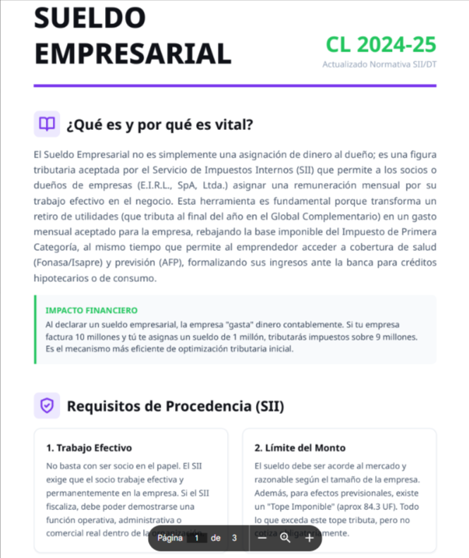 Guía Sueldo